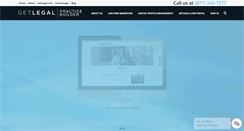 Desktop Screenshot of getlegalpracticebuilder.com